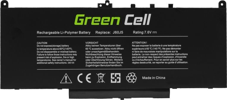 Klēpjdatoru akumulators Green Cell DE135 Laptop Battery Latitude E7270 / E7470