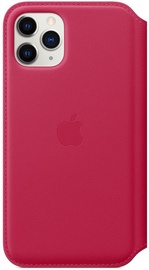 Telefoni ümbris Apple Leather Folio Case, Apple iPhone 11 Pro, punane