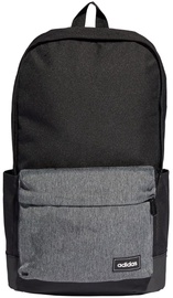 Спортивная сумка Adidas Classic H58226, черный/серый, 24 л