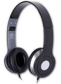 Ausinės Rebeltec City Headphone w/ Mic Black