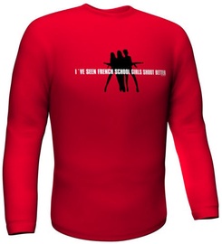 GamersWear Schoolgirls Longsleeve Red L