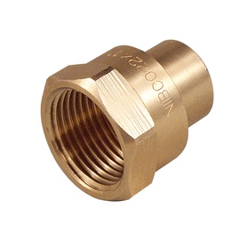 Adapteris Nibco 42700, 22mm x 1/2", misiņš