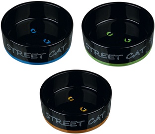 Trixie Street Cat Ceramic Bowl 300ml