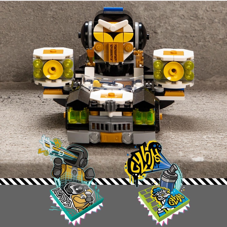 Konstruktors LEGO VIDIYO Robo HipHop Car 43112, 387 gab.