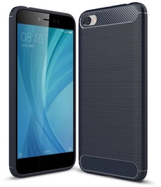Hurtel Carbon Back Case For Xiaomi Redmi Note 5A Blue