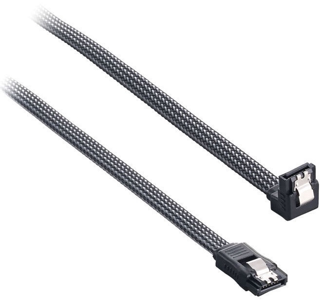 Провод Cablemod ModMesh Right Angle SATA 3, SATA 3, 0.6 м, черный