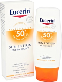 Losjons saules aizsardzībai Eucerin Extra Light SPF50, 150 ml
