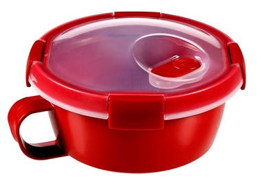 Curver Micro Wave Smart Soup Cup 0.6L Red