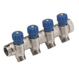 Carlo Poletti C32410QB 1x1/2" Cold Water Valve 4 Rings