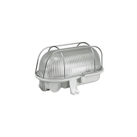 Valgusti Pawbol D.3152 OWAL 100 IP44, 100W, E27, IP44, valge, 11.5 cm x 13.5 cm