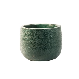 Цветочный горшок Domoletti TP16-332/SET 3D, керамика, Ø 220 мм, зеленый