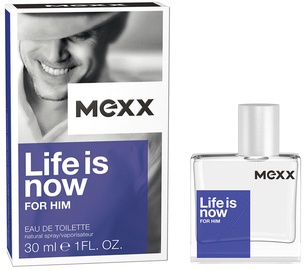 Tualetes ūdens Mexx Life is Now Man, 30 ml