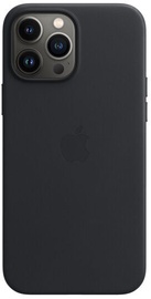 Чехол Apple iPhone 13 Pro Max Leather Case with MagSafe - Midnight
