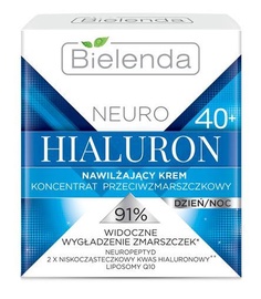 Bielenda Neuro Hyaluron Moisturizing Anti-Wrinkle Cream-Concentrate 40+ Day/Night 50ml