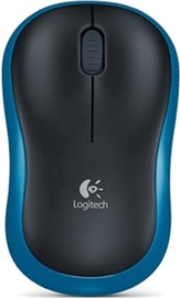 Компьютерная мышь Logitech M185, синий/черный