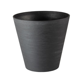 Teraplast Indoor Plant Pot 20x23.5cm Black