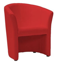 Fotelis Modern TM-1, raudonas, 67 cm x 60 cm x 76 cm