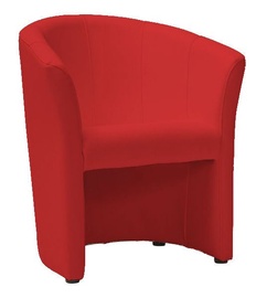Atzveltnes krēsls Modern TM-1, sarkana, 67 cm x 60 cm x 76 cm