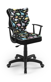Детский стул Entelo Norm ST30, черный, 400x370x1010 мм