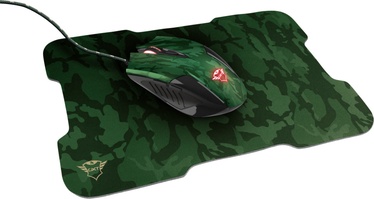 Игровая мышь Trust GXT 781 Rixa Camo, зеленый