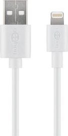 Goobay Cable USB A To Lightning 0.5m White