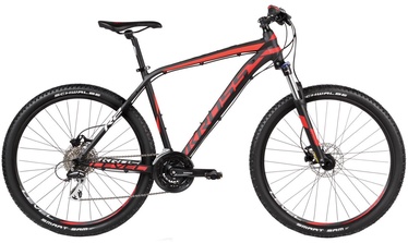 Dviratis Kross Level R2 M Black Red White 17