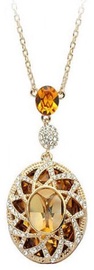 Vincento Pendant with Swarovski Elements CP-1034