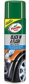 Средство для чистки автомобиля для кузова, для салона Turtle Wax Black in A Flash, 0.5 л