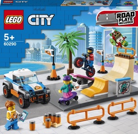 Конструктор LEGO City Скейт-парк 60290, 195 шт.