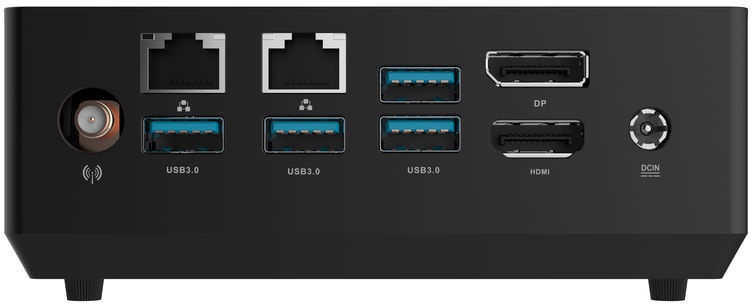 Stacionarus kompiuteris Zotac Intel® Core™ i7-8550U (8 MB Cache, 4.00 GHz), Intel® UHD Graphics 620