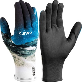 Перчатки Leki Universe GTX Infinium Universe Sky, синий/белый/черный, 8
