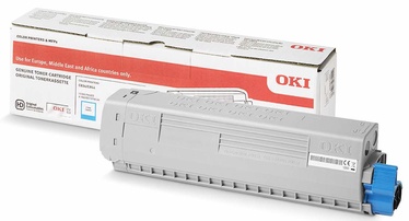 OKI Toner for C824 834 844 10000p Cyan 46861307
