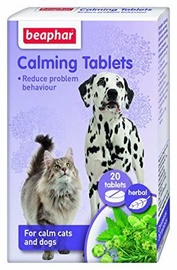 Barības piedevas suņiem Beaphar Calming Tablets For Cats & Dogs