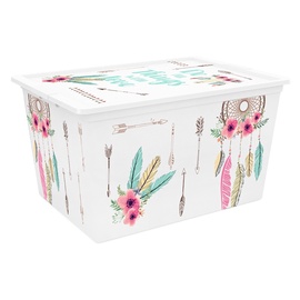 KIS C-Box Quotes Storage Box With Lid 50l