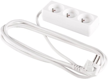 RoGer Extension Cord 3-Outlet 2m