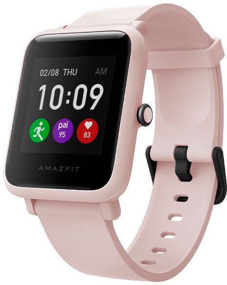 Viedais pulkstenis Xiaomi Amazfit Bip S Lite, rozā