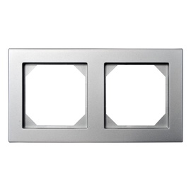 Dvivietis rėmelis Liregus Epsilon, metalo spalvos