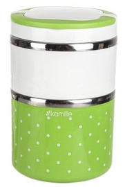 Pārtikas kaste Kamille Lunch Box 1080ml Green 2103