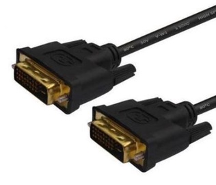 Savio Cable DVI-D / DVI-D 3m Black