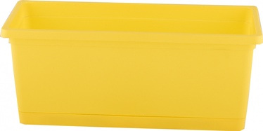 Taimekast Rimini 25cm kollane