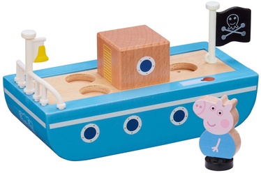 Laivas Character Toys Peppa Pig Wooden Boat