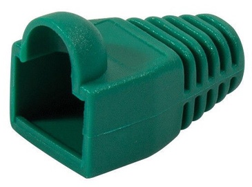 LogiLink Strain Relief Hoods For Modular Plugs x 100 Green