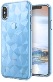 Blun 3D Prism Shape Back Case For Apple iPhone X/XS Blue