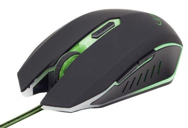 Gembird MUSG-001 Gaming Mouse Black/Green