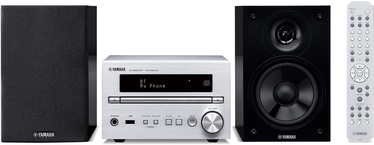 Mūzikas centrs Yamaha MCR-B370D, 40 W, sudraba/melna