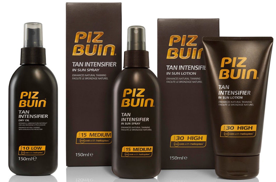 piz buin tan intensifier spf 6