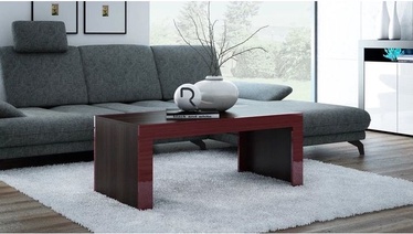 Kohvilaud Pro Meble Milano Wenge/Red, 1200x600x500 mm