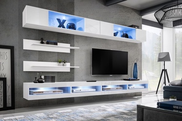 ASM Fly T3 Living Room Wall Unit Set White