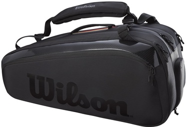 Sporta soma Wilson Super Tour Pro, melna, 330 mm x 735 mm x 405 mm
