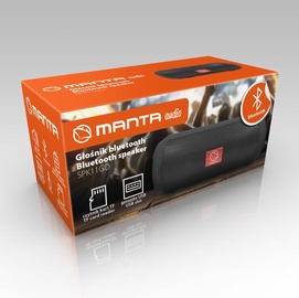 Belaidė kolonėlė Manta SPK11GO Bluetooth Speaker Black